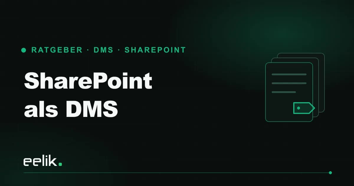 SharePoint als DMS: was geht und was fehlt